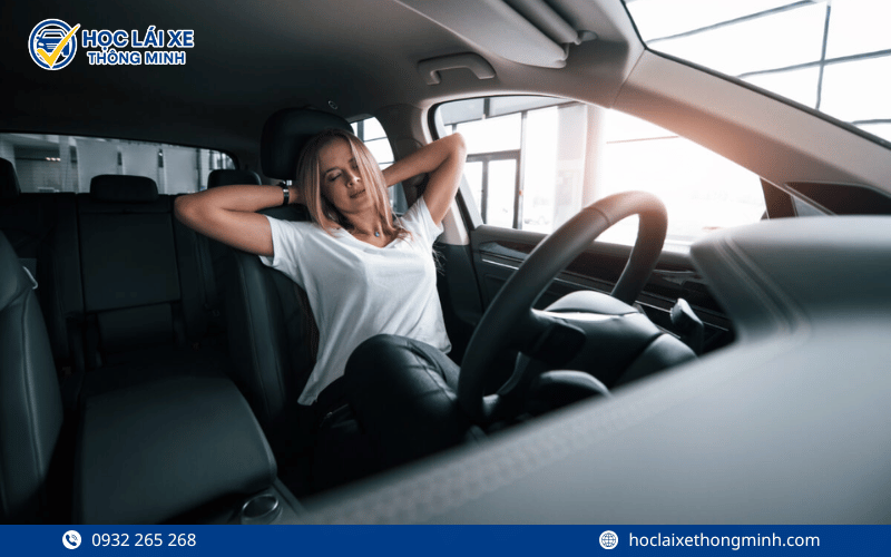 Mẹo giúp duy trì tư thế lái thoải mái khi di chuyển dài