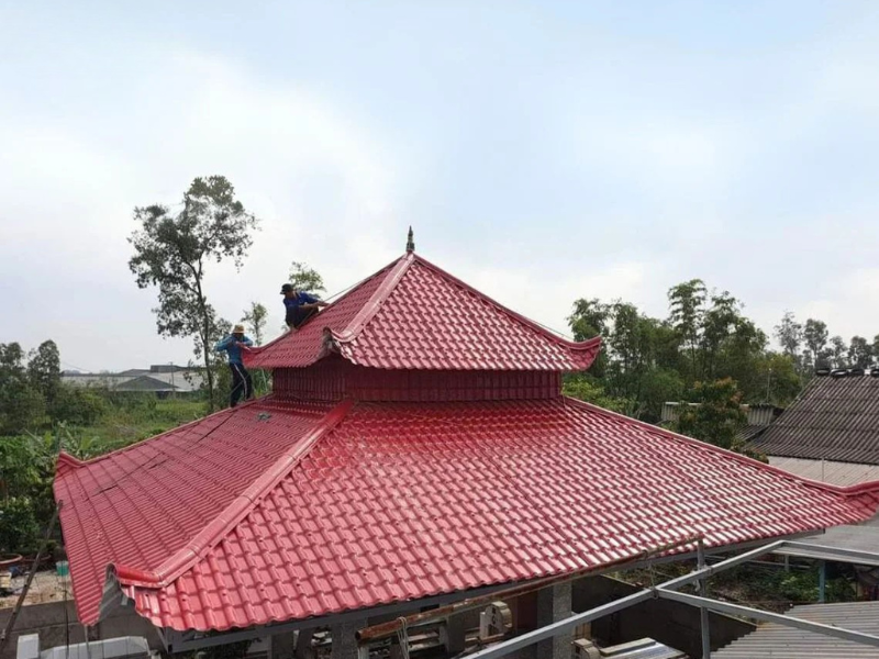 Tôn nhựa PVC được ứng dụng ở đâu?